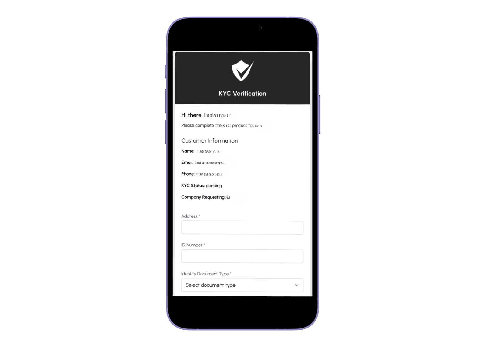 Streamlined FICA Compliance Process